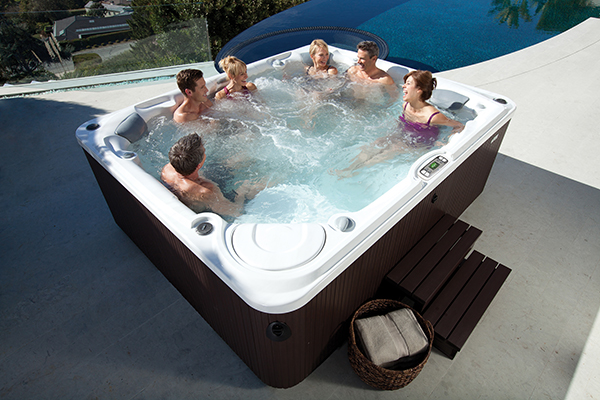 Residential Hot Tubs Family Image