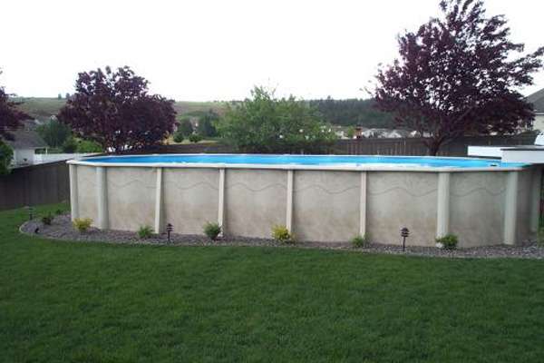 Residential Above-Ground Pools Family Image